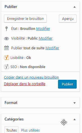 planifier publication article wordpress