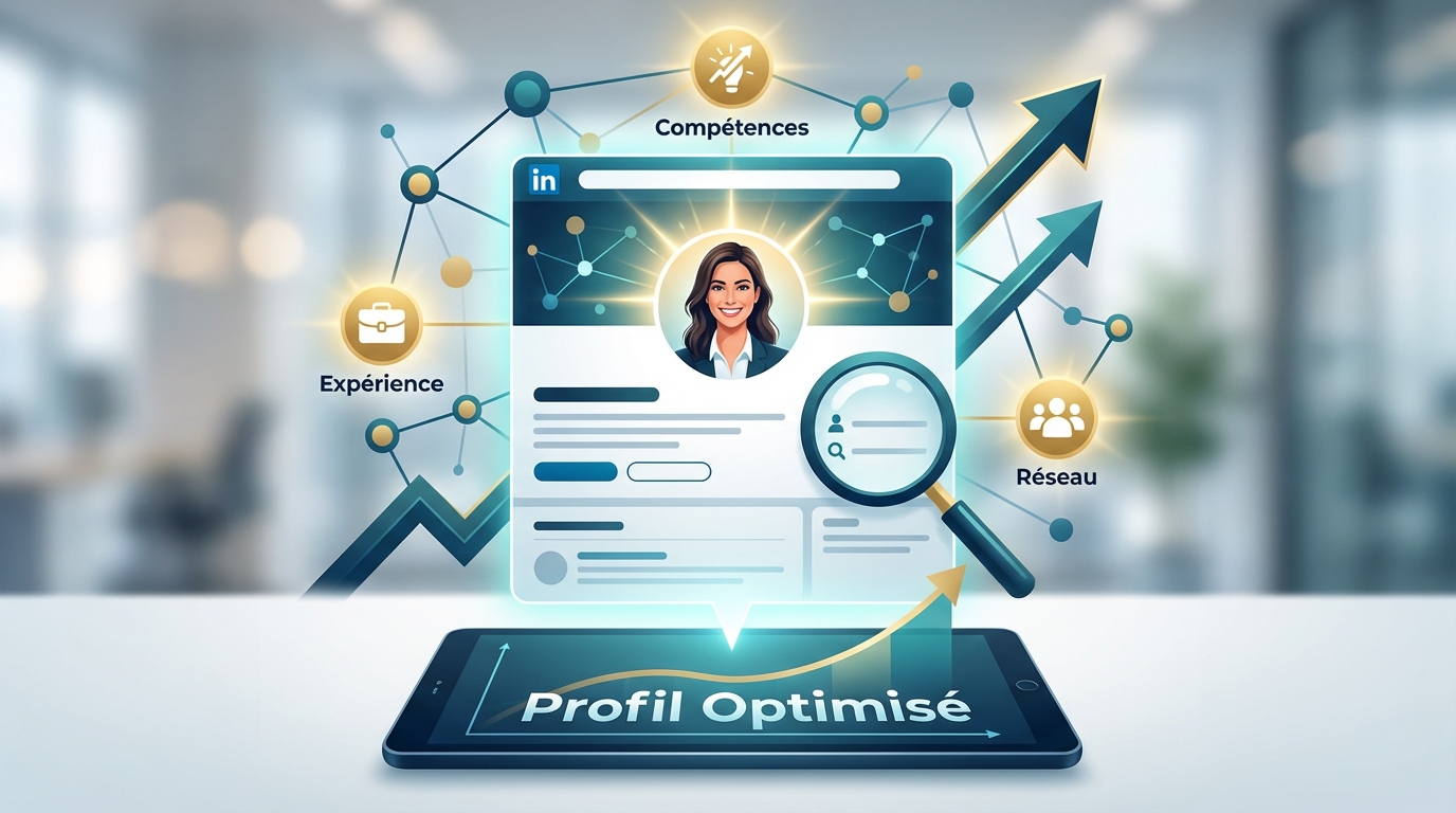 optimiser profil LinkedIn - illustration
